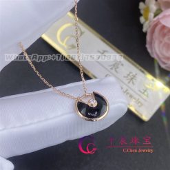 Cartier Amulette De Cartier Necklace Small Model Onyx B7224558 (3)