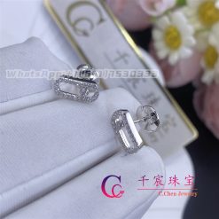 Messika Move Uno White Gold For Her Diamond Earrings 05634 Wg (3)