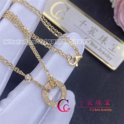 Cartier Love Necklace 2 Diamonds B7219500