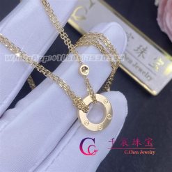 Cartier Love Necklace 2 Diamonds B7219500 (2)