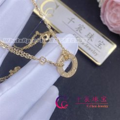 Cartier Love Necklace 2 Diamonds B7219500 (3)