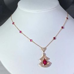 Bvlgari Divas Dream Necklace Rubies 356953