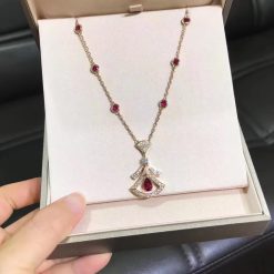 Bvlgari Divas Dream Necklace Rubies 356953