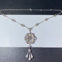 Bvlgari Divas' Dream Flower Necklace White Gold and Diamond