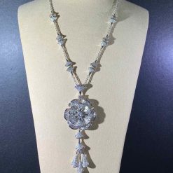 Bvlgari Divas' Dream Flower Necklace White Gold and Diamond