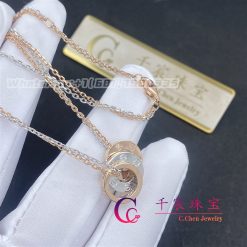 Cartier Love Necklace 6 Diamonds B7219700 (5)