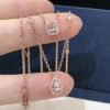 Messika My Twin 2 Rows Pink Gold For Her Diamond Necklace 06506-PG