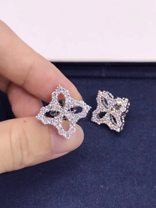 Roberto Coin Diamond Princess Earrings Adr888ea1498 (4)