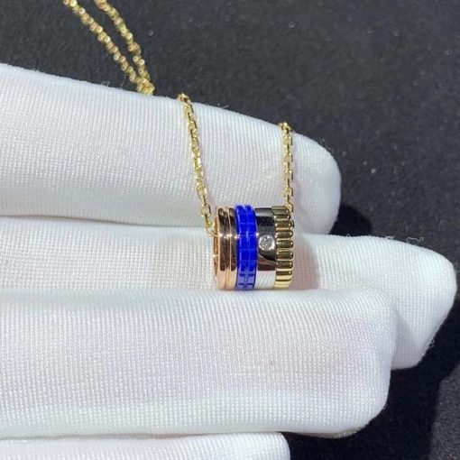 Boucheron Quatre Blue Edition Mini Ring Pendant JPN00635