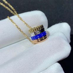 Boucheron Quatre Blue Edition Mini Ring Pendant JPN00635