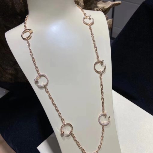 Cartier Juste Un Clou Necklace Rose Gold N7413400