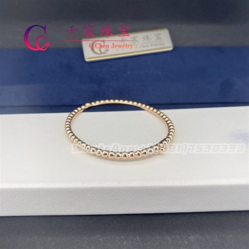 Van Cleef Arpels Perlée Pearls of Gold Bracelet Rose Gold VCARO7A700