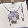 Van Cleef Arpels Flora Cosmos Necklace VCARO68M00