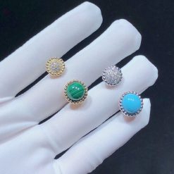 Van Cleef Arpels Perlée Couleurs Between the Finger Ring White Gold Turquoise VCARO9SW00