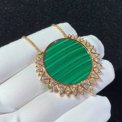 Piaget Sunlight Pendant Malachite G33L2G00