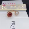 Van Cleef & Arpels Perlée Couleurs Between the Finger Ring Carnelian VCARO9SV00