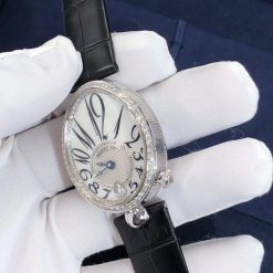 Breguet Reine De Naples 8918bb 58 864 D00d Mother Of Pear Dial Diamond Set Bezel 36mm Automatic Ladies Watch (6)