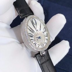 Breguet Reine De Naples 8918bb 58 864 D00d Mother Of Pear Dial Diamond Set Bezel 36mm Automatic Ladies Watch (7)