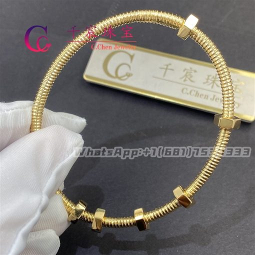 Cartier Ecrou De Cartier Bracelet Yellow Gold B6063817