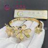 Van Cleef & Arpels Frivole Bracelet 7 Flowers Medium Model VCARP6L200