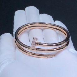 Cartier Juste Un Clou Bracelet Diamond Rose Gold N6708400