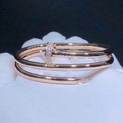 Cartier Juste Un Clou Bracelet Diamond Rose Gold N6708400