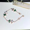 Bvlgari Divas Dream Bracelet Mother of Pearl and Malachite 352605