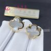 Van Cleef Arpels Pure Alhambra Earstuds Yellow gold Mother-of-pearl VCARA38800