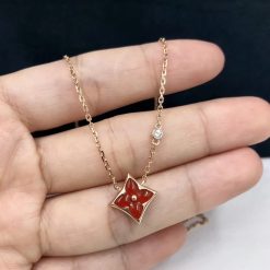 Louis Vuitton LV Color Blossom Bb Star Pendant Cornelian and Diamond Q93711