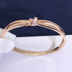 Chaumet Séduction Rose Gold Bracelet with Diamonds