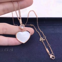 Chopard Happy Hearts Pendant Rose Gold Mother-of-pearl 797482-5301