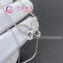 Graff Butterfly Silhouette Diamond Pendant RGP393