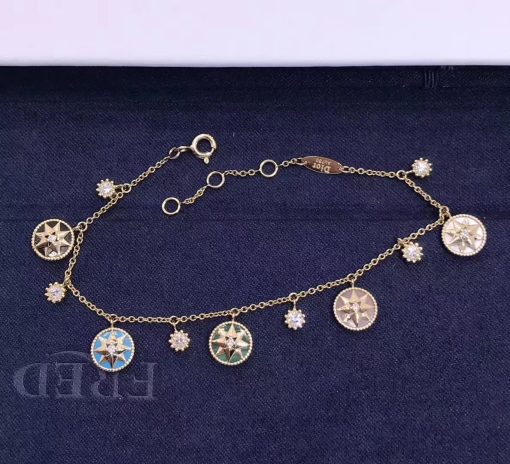 Dior Rose Des Vents Bracelet Diamonds and Ornamental Stones JRDV95134_0000