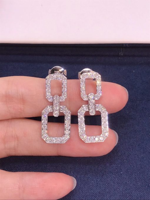 Harry Winston Diamond Links Small Earrings EADPRDSMLK