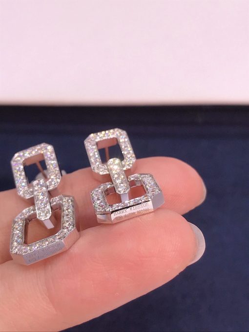 Harry Winston Diamond Links Small Earrings EADPRDSMLK