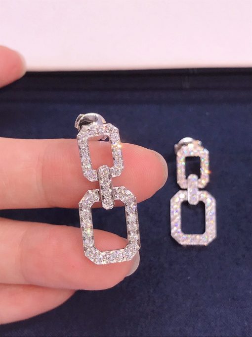 Harry Winston Diamond Links Small Earrings EADPRDSMLK