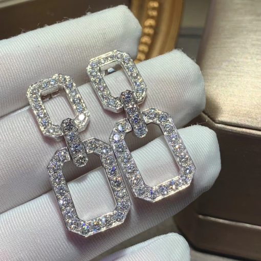 Harry Winston Diamond Links Medium Earrings EADPRDMDLK