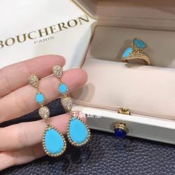 Boucheron Serpent Bohème Pendant Earrings, XS and L Motifs JCO01338