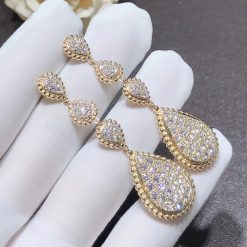 Boucheron Serpent Bohème Pendant Earrings, XS and L Motifs JCO01289