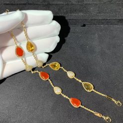 Boucheron Serpent Bohème Bracelet Five Motifs Citrine Against