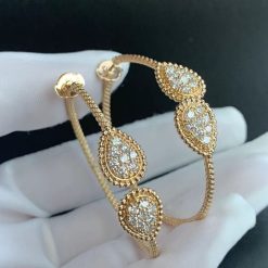 Boucheron Serpent Bohème Hoop Earrings S Motifs JCO01459