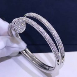 Cartier Juste Un Clou Bracelet White Gold Diamonds N6708717