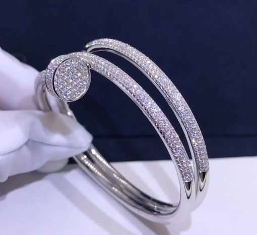 Cartier Juste Un Clou Bracelet White Gold Diamonds N6708717