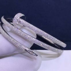 Cartier Juste Un Clou Bracelet White Gold Diamonds N6708717