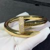 Cartier Juste Un Clou Bracelet Yellow Gold Large Model Diamonds N6712517