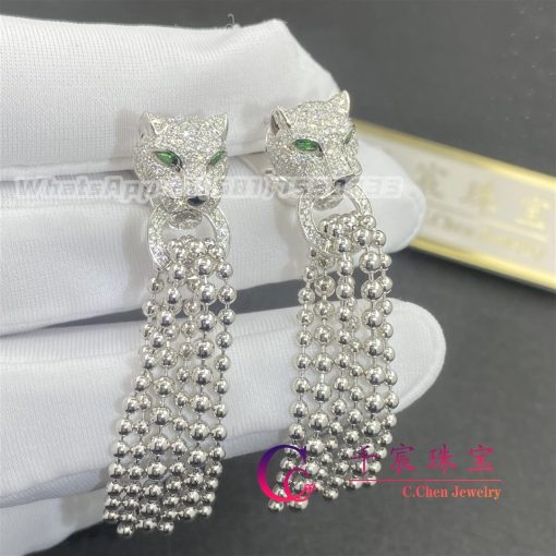 Cartier Panthère De Cartier Earrings 18K white gold N8515073