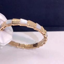 Bvlgari Serpenti Viper Bracelet with Mother-of-pearl 355269