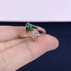 Bvlgari Divas’ Dream Ring malachite 356484