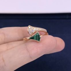 Bvlgari Divas’ Dream Ring malachite 356484