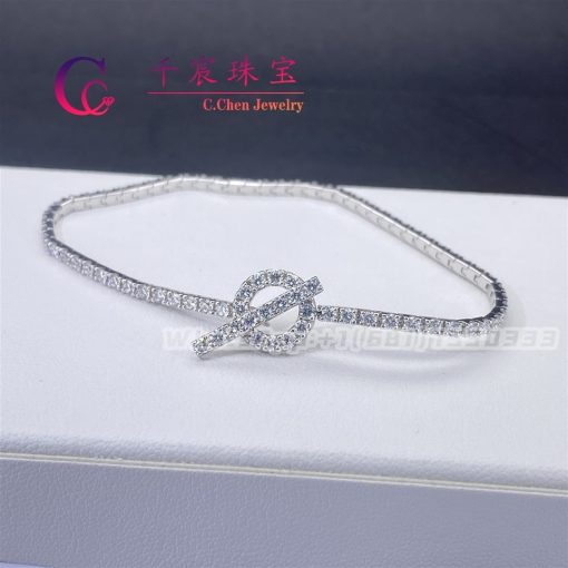 Hermes Echappee Bracelet Set With Diamonds (1)